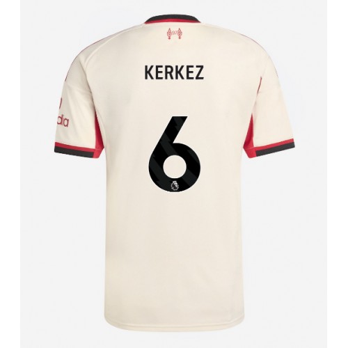 Dres Liverpool Milos Kerkez #6 Gostujuci 2025-26 Kratak Rukav